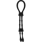 OHMAMA FETISH - ANNEAU CORDON COQ ET TESTICULES EN SILICONE