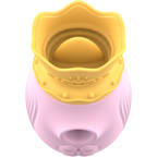 INTENSE - STIMULATEUR DE CLITORIS 10 MODES D'ASPIRATION ET DE LÉCHAGE - ROSE