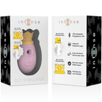 INTENSE - STIMULATEUR DE CLITORIS 10 MODES D'ASPIRATION ET DE LÉCHAGE - ROSE
