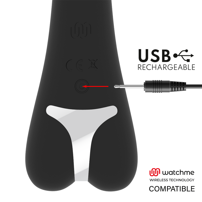 BRILLY GLAM - RYAN VIBROMASSEUR + TÉLÉCOMMANDE WATCHME