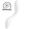 SATISFYER - VIBRATEUR SPOT G RRROLLING PLEASURE BLANC