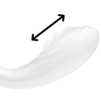SATISFYER - VIBRATEUR SPOT G RRROLLING PLEASURE BLANC