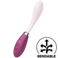 SATISFYER - VIBRATEUR MULTI G-SPOT FLEX 3 ROUGE