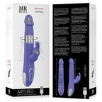 MR BOSS - ARTURO VIBROMASSEUR ET ROTATIF + TÉLÉCOMMANDE WATCHME