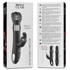 BRILLY GLAM - MOEBIUS VIBROMASSEUR RABBIT ET ROTATIF + TÉLÉCOMMANDE WATCHME
