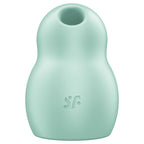 SATISFYER - STIMULATEUR ET VIBRATEUR DOUBLE AIR PULSE PRO TO GO 1 VERT