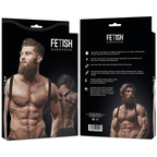 FETISH SUBMISSIVE ATTITUDE - HARNAIS DOS EN ÉCO-CUIR POUR HOMMES