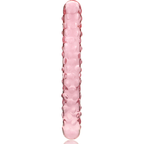 NEBULA SERIES BY IBIZA - MODÈLE 15 GODE EN VERRE BOROSILICATE ROSE 18.5 CM -O- 3 CM