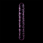 NEBULA SERIES BY IBIZA - MODÈLE 15 GODE EN VERRE BOROSILICATE ROSE 18.5 CM -O- 3 CM