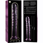 NEBULA SERIES BY IBIZA - MODÈLE 16 GODE EN VERRE BOROSILICATE ROSE 18.5 CM -O- 3 CM