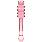 NEBULA SERIES BY IBIZA - MODÈLE 20 GODE EN VERRE BOROSILICATE ROSE 20.5 CM -O- 3 CM