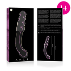NEBULA SERIES BY IBIZA - MODÈLE 14 GODE EN VERRE BOROSILICATE ROSE 18.5 CM -O- 3 CM