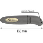 IBIZA - STIMULATEUR DE CLITORIS CHARGEUR USB 10 MODES DE VIBRATION DORÉ 13 X 2,9 CM