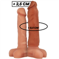 VIRILXL - EXTENSION DE PÉNIS MARRON EN SILICONE LIQUIDE V5