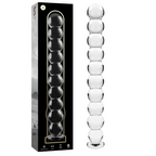 NEBULA SERIES BY IBIZA - MODÈLE 22 GODE EN VERRE BOROSILICATE CLAIR 21.5 CM -O- 2.5 CM