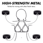 FETISH SUBMISSIVE BONDAGE - HARNAIS POITRINE RÉGLABLE