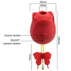 ARMONY - PAPILLON FLEUR SUCTION ROUGE