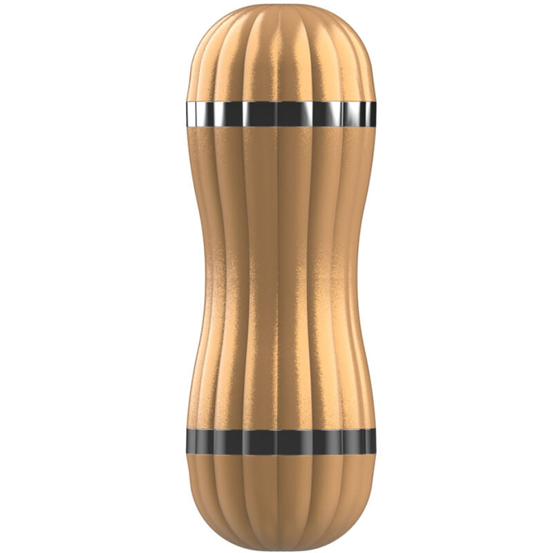 ARMONY - BEVIS DOUBLE MASTURBATEUR VAGIN ET BOUCHE SANS VIBRATION OR