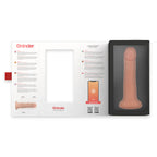 ONINDER - GRAND GODE VIBRATEUR BOGOTÁ 9 VITESSES NATUREL 22 CM -O- 4,5 CM - APPLICATION GRATUITE
