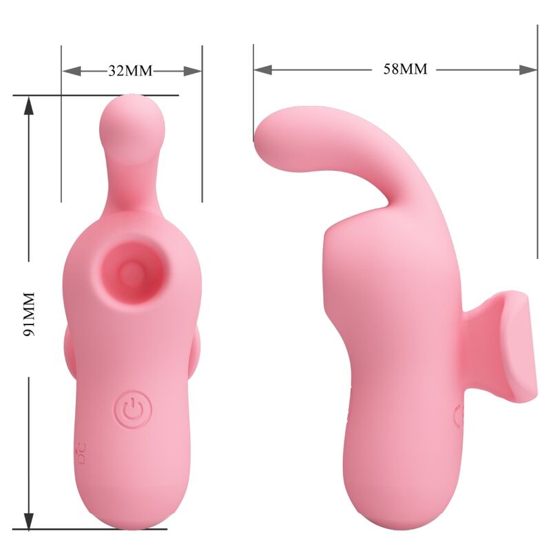 PRETTY LOVE - MINI JOUETS AMUSANTS PAR MAGIC FAIRY VIBRATEUR & SUCCION