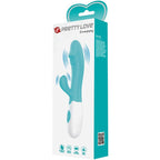 PRETTY LOVE - VIBRATEUR SNAPPY G-SPOT VERT AQUA