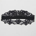 QUEEN LINGERIE - MASQUE EN DENTELLE NOIRE