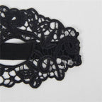 QUEEN LINGERIE - MASQUE EN DENTELLE NOIRE