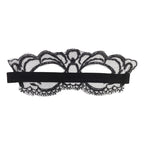 QUEEN LINGERIE - MASQUE FINE DENTELLE NOIRE