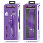 PRETTY LOVE - DEJON VIBRATEUR RABBIT 3 EN 1 MULTIFONCTION VIOLET