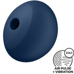 SATISFYER - AIR POWER 4 STIMULATEUR & VIBRATEUR 12 VIBRATIONS BLEU