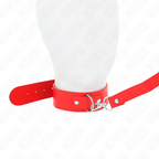 KINK - COLLIER AVEC CEINTURE 116 CM BRACELET ROJO AJUSTABLE 32-50 CM X 8 CM