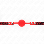 KINK - BOULE EN SILICONE 4 CM GAG MODÈLE 2 60 x 2 CM