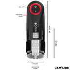 JAMYJOB - MASTURBATEUR VAGIN AUTOMATIQUE PAR GRAVITÉ 5 MODES D'ASPIRATION