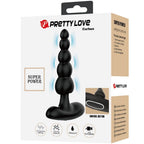 PRETTY LOVE - VIBRATEUR ANAL CORBAN 10 VIBRATIONS NOIR