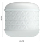 PRETTY LOVE - MASTURBATEUR HOMME CRYSTLE BLANC