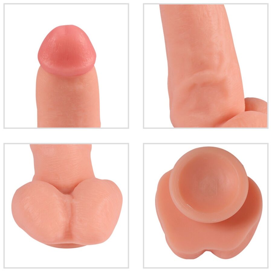 SHEQU - DILDO VIBRATEUR RED EAGLE AVEC TÉLÉCOMMANDE 17 CM
