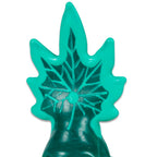 CONDOMERIE - PRÉSERVATIFS FANTAISIE PEINTS À LA MAIN CANNABIS MODÈLE 1