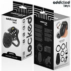 ADDICTED TOYS LOCKED - À PÉNIS CREUSE ENCHAÎNÉE 10,5 CM