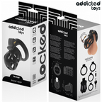 ADDICTED TOYS LOCKED - CAGE À PÉNIS SILENCIEUSE 7,5 CM