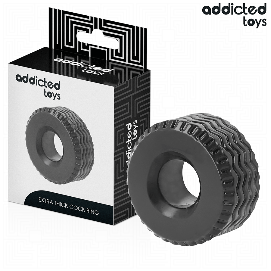 ADDICTED TOYS - ANNEAU PÉNITENSIF EXTRA ÉPAIS