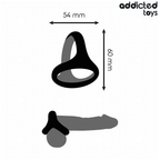 ADDICTED TOYS - ANNEAU PÉNIS TRIPLE ÉPAIS