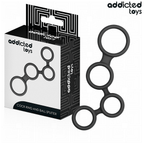 ADDICTED TOYS - ANNEAU PÉNIS AVEC SÉPARATEURS POUR TESTICULES