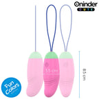 ONINDER CUTE - ŒUF EN SILICONE VIBRANT ET ROTATIF À 360° - APPLICATION MONDIALE GRATUITE