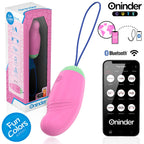 ONINDER CUTE - ŒUF EN SILICONE VIBRANT ET ROTATIF À 360° - APPLICATION MONDIALE GRATUITE