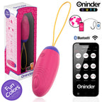 ONINDER CUTE - ŒUF EN SILICONE À VIBRATIONS ET TAPOTEMENTS - APPLICATION MONDIALE GRATUITE