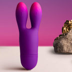 ROCKS-OFF - GLO-GIRL BUNNY VIBRATEUR FLEXIBLE VIOLET