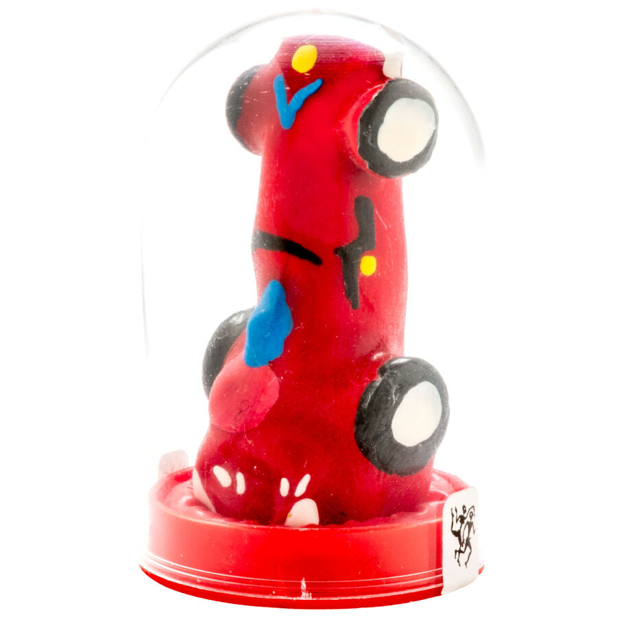 CONDOMERIE - PRÉSERVATIFS FANTAISIE PEINTS À LA MAIN EN FORME DE VOITURE DE COURSE