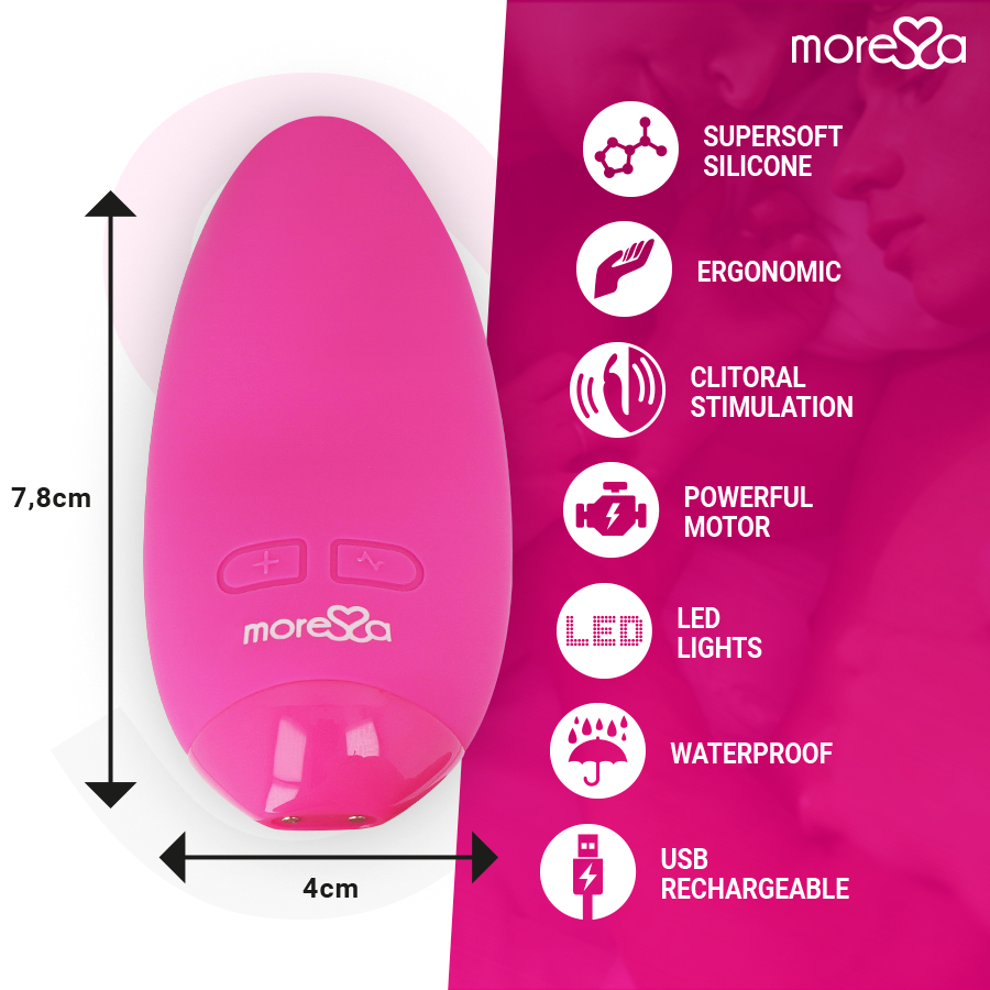 MORESSA - VIBRATEUR ROSE BLOSSOM