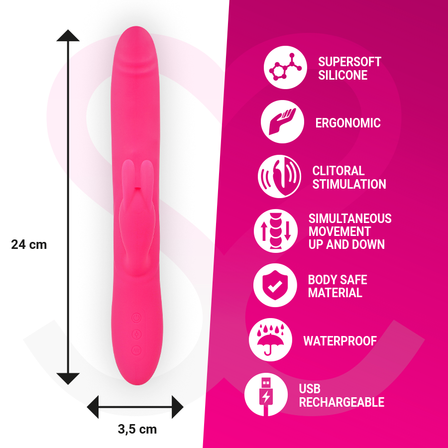 MORESSA - SILICONE RECHARGEABLE DE QUALITÉ SUPÉRIEURE WARREN