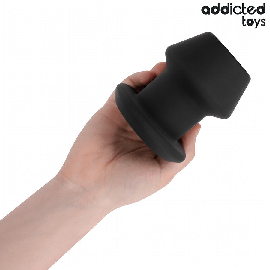 ADDICTED TOYS - PLUG ANAL CREUX EXTRÊME TAILLE L 10,4 CM